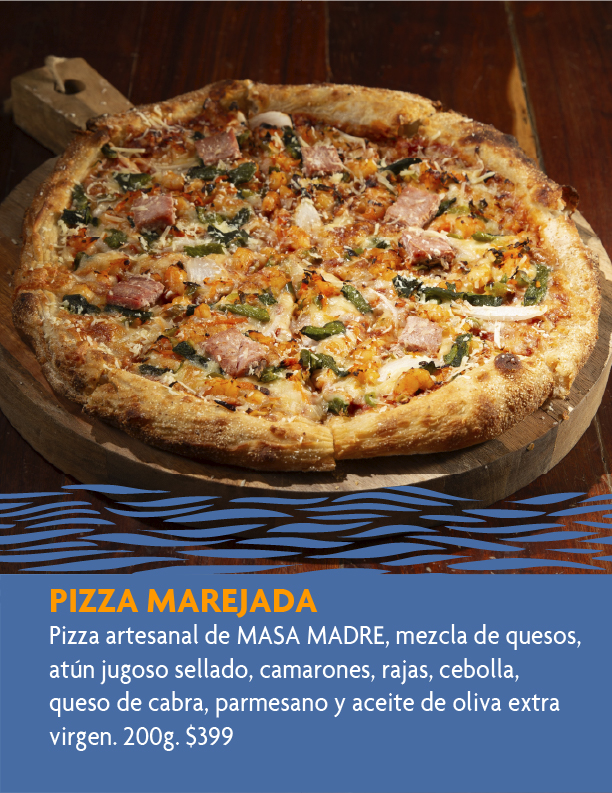 Marejada menu pizza marejada