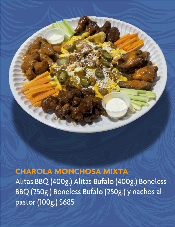 Marejada menu charola monchosa mixta