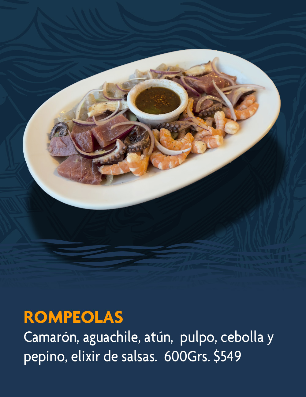 Marejada menu rompeolas